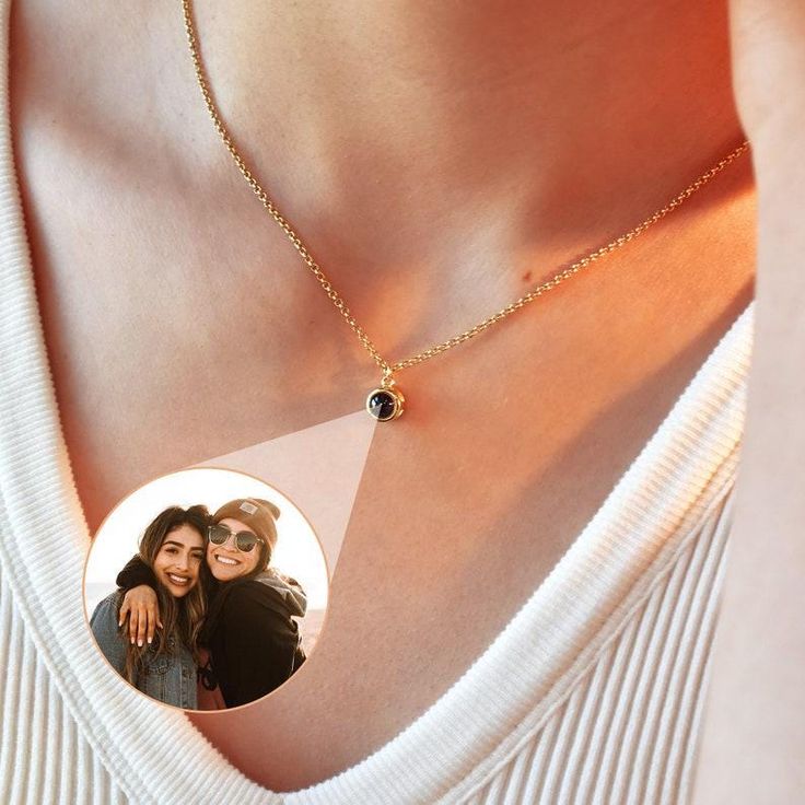 Personalized Projection Necklace